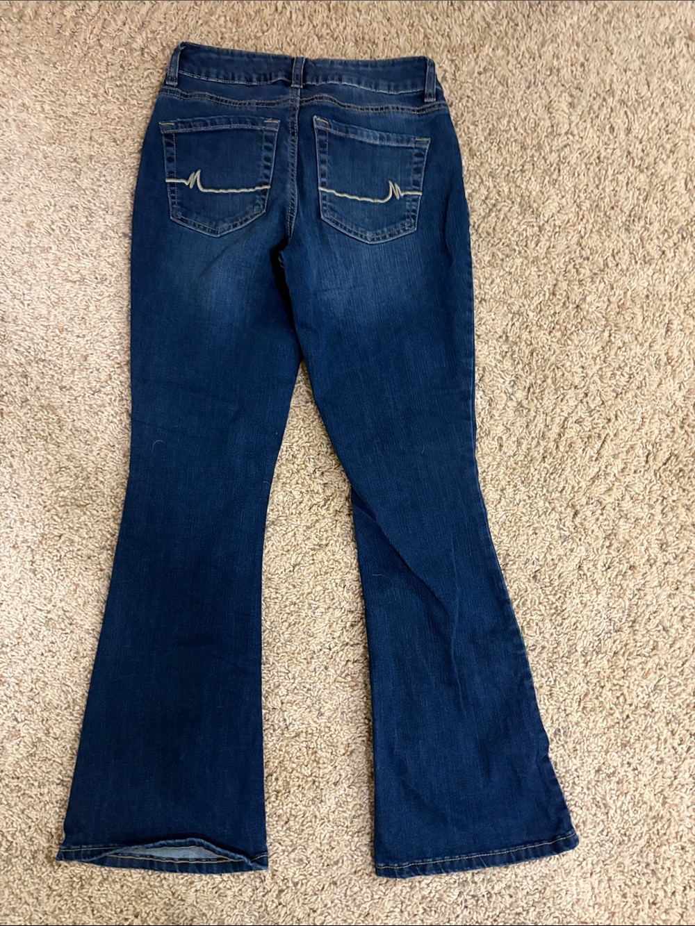 Maurices Dark Blue Flare Jeans - Picture 2 of 2